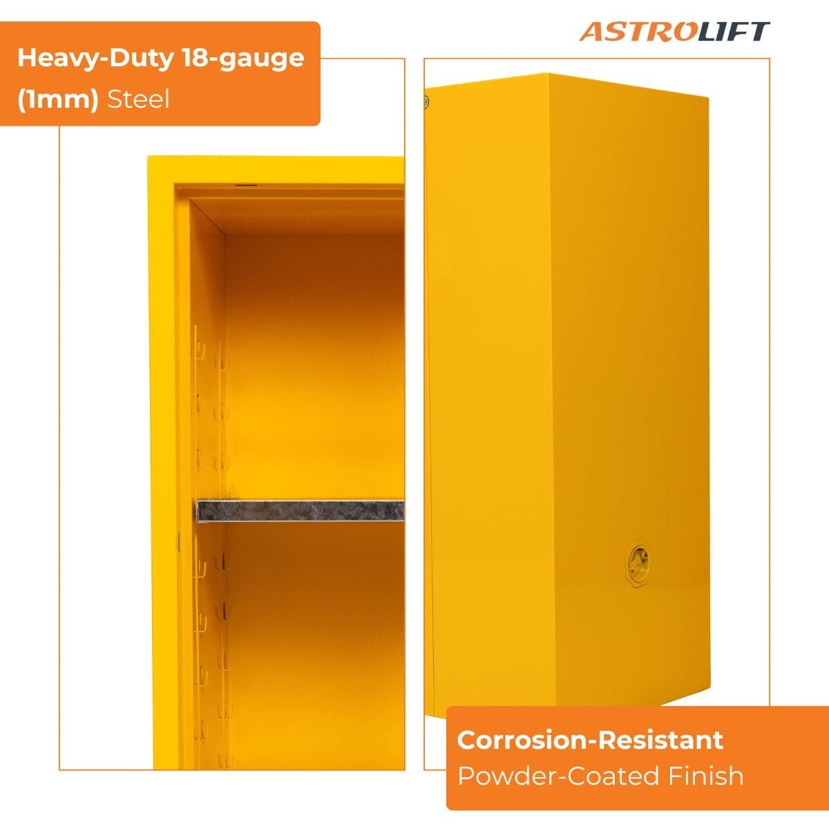 Buy Flammable Storage Cabinet  in New Products available at Astrolift NZ